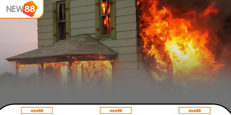 Những con số tương ứng cho giấc mộng thấy cháy nhà